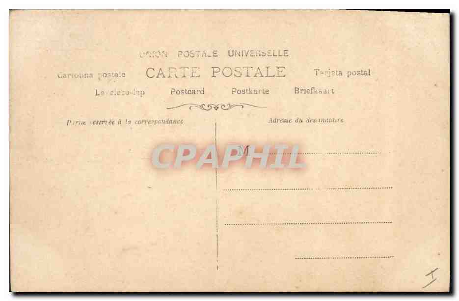 CPA Fantaisie Fleurs  — Rückseite