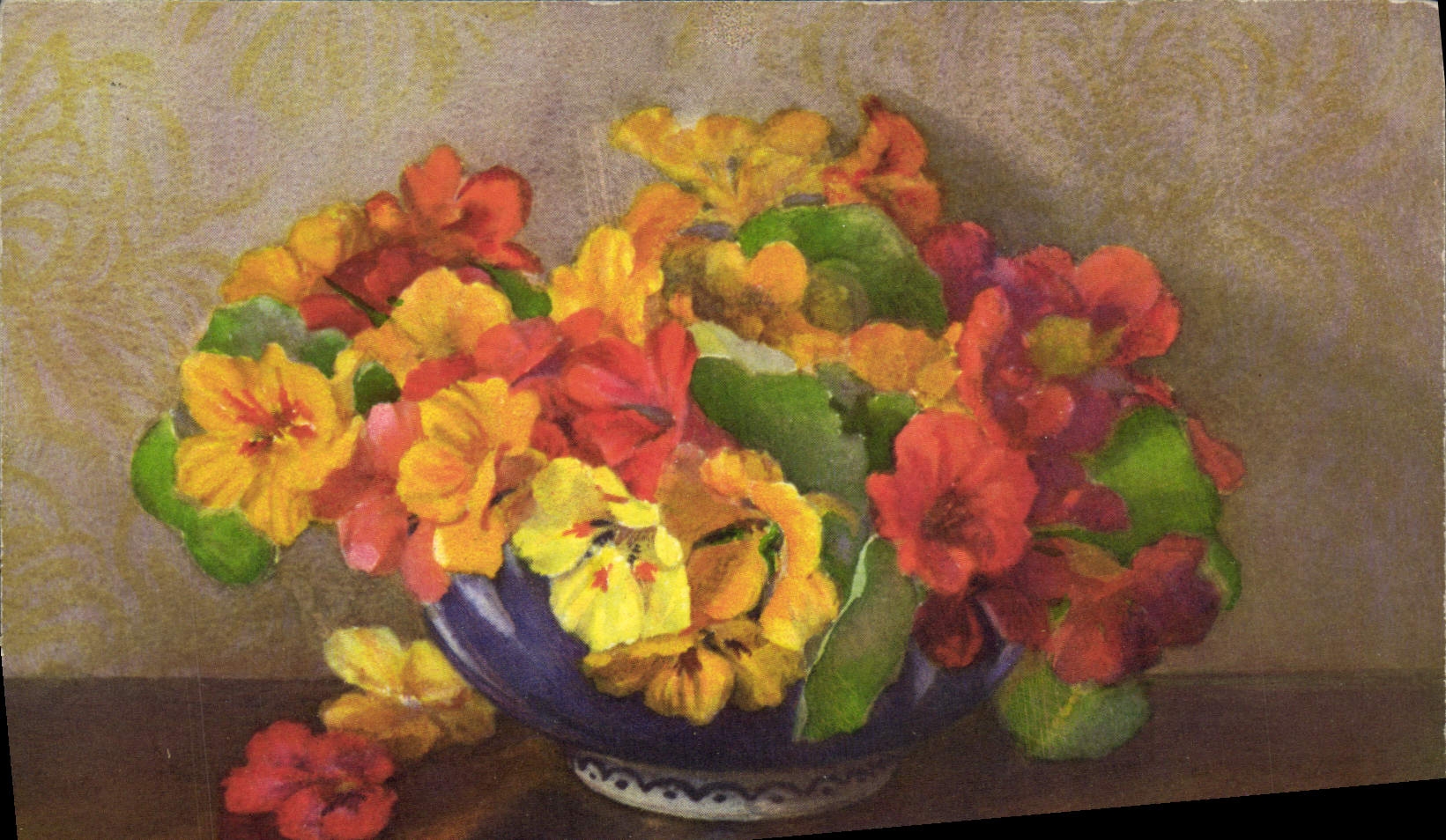 CPA Fantaisie Fleurs 