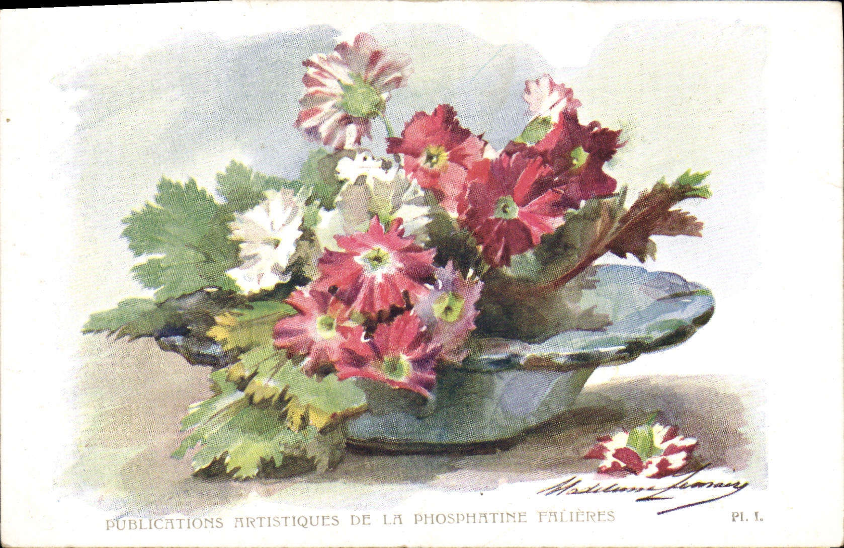 CPA Fantaisie Fleurs 