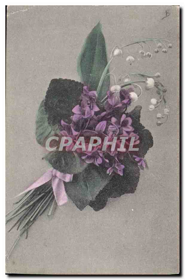 CPA Fantaisie Fleurs 