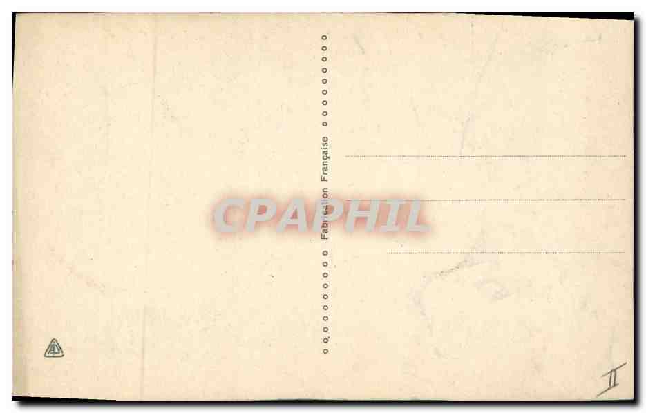 CPA Fantaisie Fleurs  — Verso