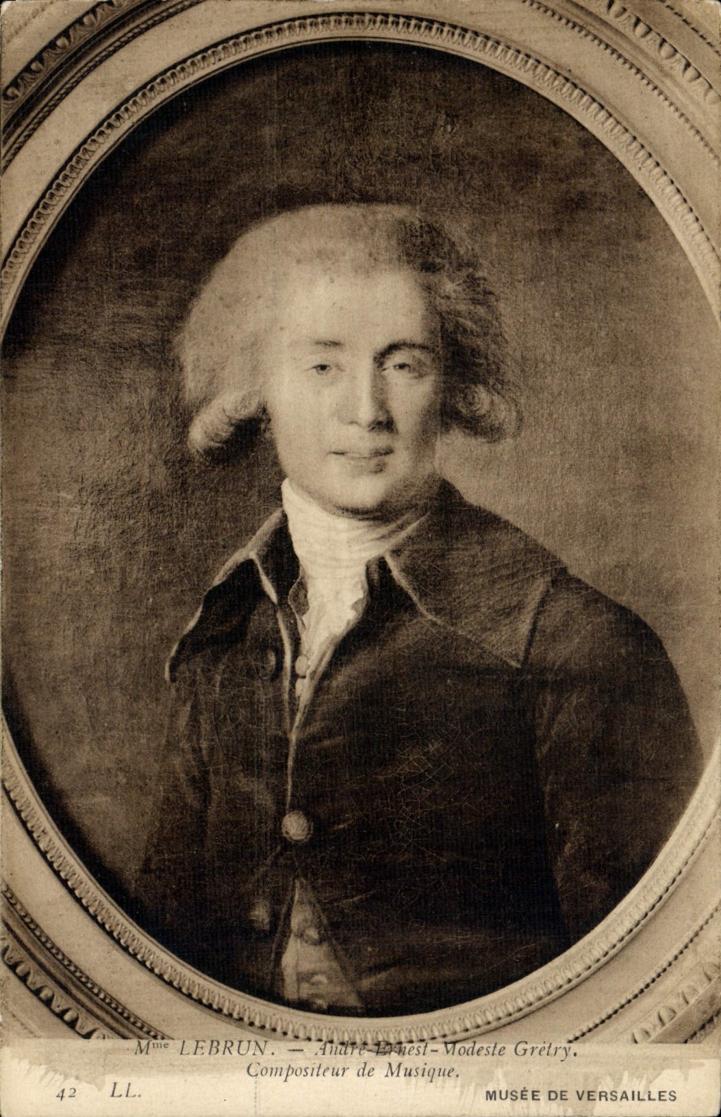 CPA Mme Lebrun Andre Ernest Modeste Gretry Compositeur de musique Musee de Versailles