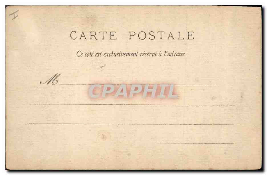 CPA Femme Enfant En extase Violon  — Rückseite