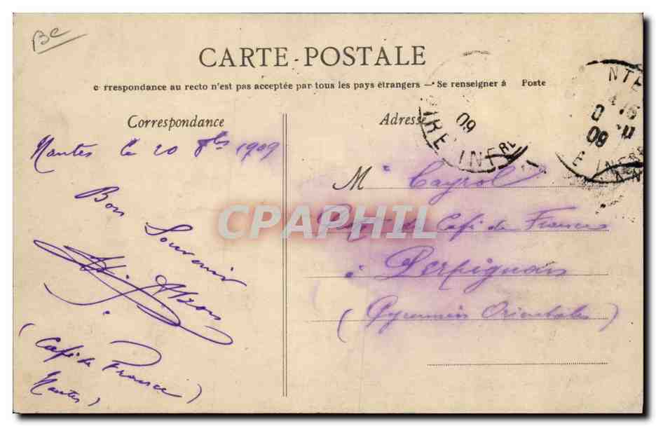 CPA Orchestre symphonique Violoncelle Violon Contrebasse — Reverso