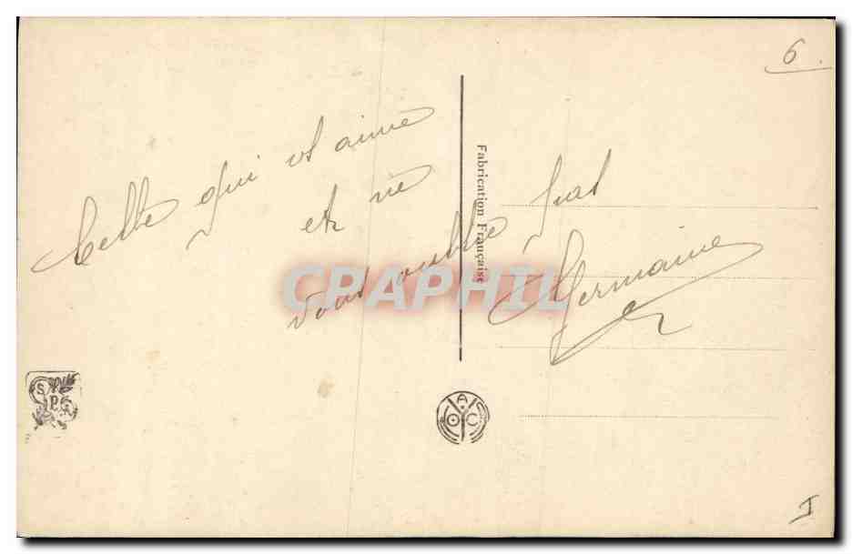 CPA Salon Hortense Richard Mignon  — Rückseite