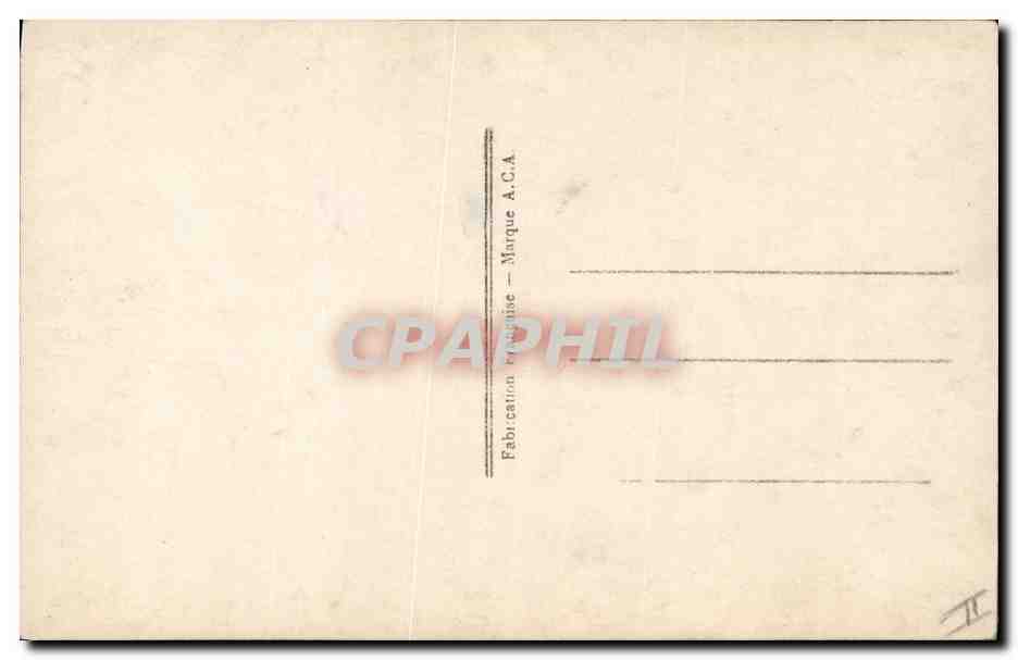CPA Militaria Chasseurs alpins Diables bleus — Rückseite