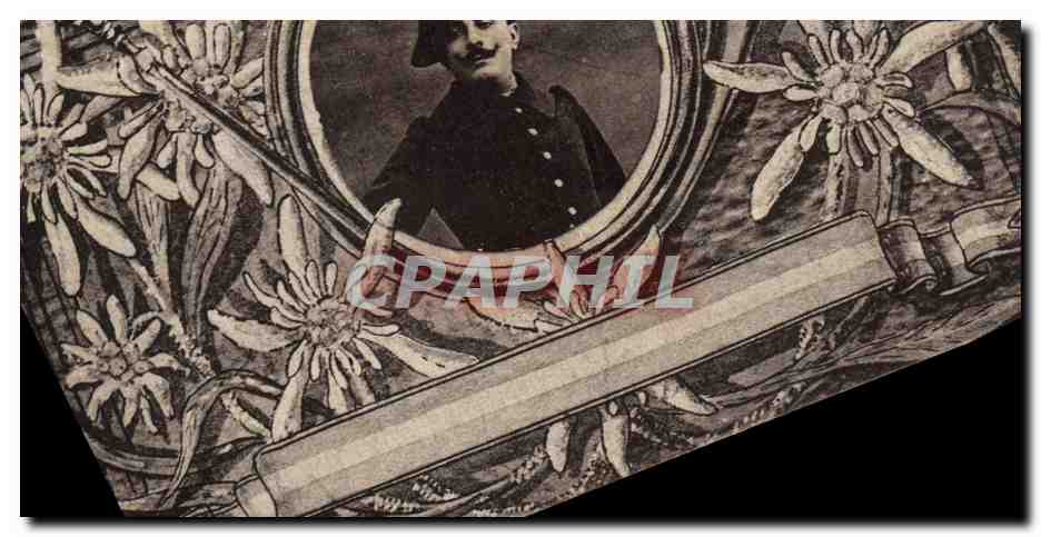 CPA Militaria Chasseurs alpins 