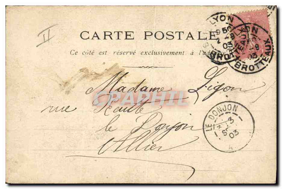 Halte d'Alpins — Vue de rue avec soldats — Éditeur : Halte d'Alpins — Reverso