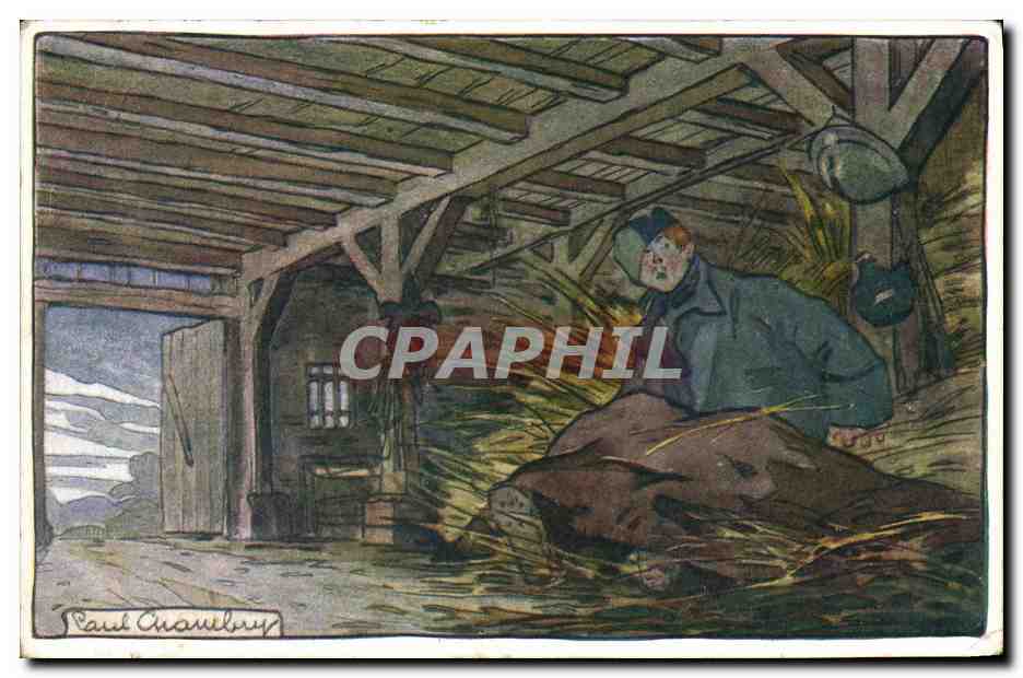 CPA Militaria Illustrateur