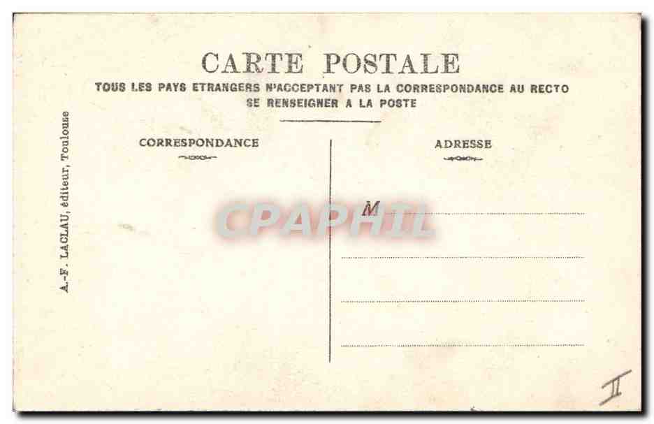 CPA Militaria La France est aimee de Dieu Christ — Verso