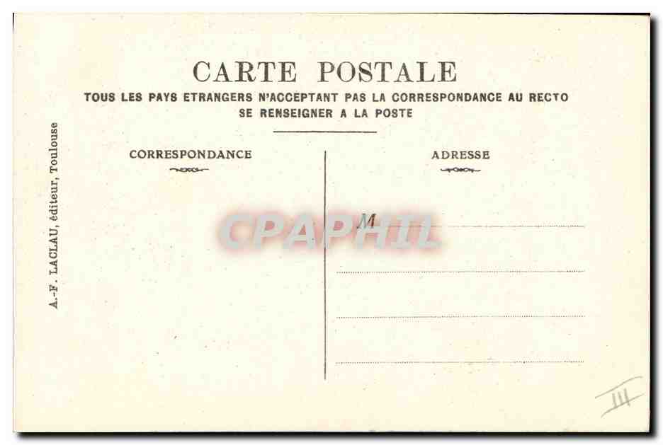 CPA Militaria La France est aimee de Dieu Christ — Verso