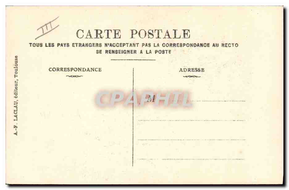 CPA Militaria Heroique devouement Alsace — Verso