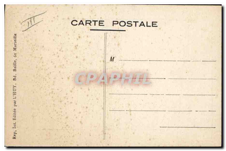 CPA Militaria Les boches chez eux — Verso