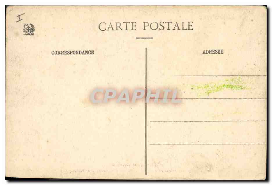 CPA Militaria Une heroique galopade Mitrailleuses de dragons — Verso