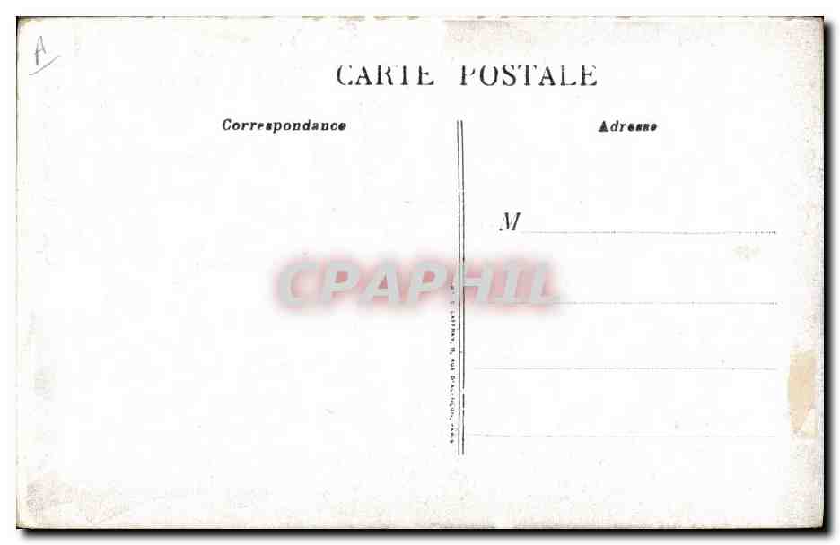 CPA Militaria Eux — Rückseite