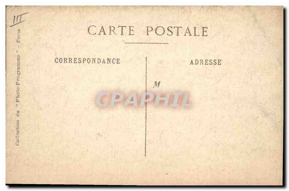 CPA Theatre Chatelet Les 400 coups du diable Cottens Darlay La Saint Valentin  — Rückseite