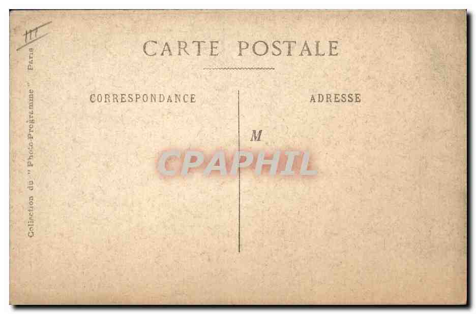 CPA Theatre Chatelet Les 400 coups du diable Cottens Darlay Les bords du Styx  — Rückseite