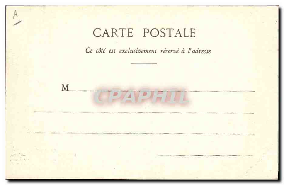 CPA Theatre Parysatis Drame de Dieulafoy Camille Saint Saens  — Verso