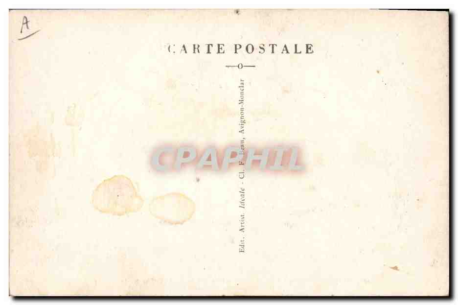 CPA Theatre romain Orange Rene Berthon Jacomet Une reception generale  — Verso