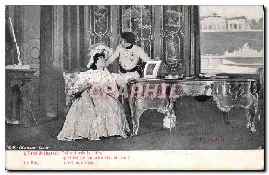 CPA Theatre L'archiduchesse L'aiglon 