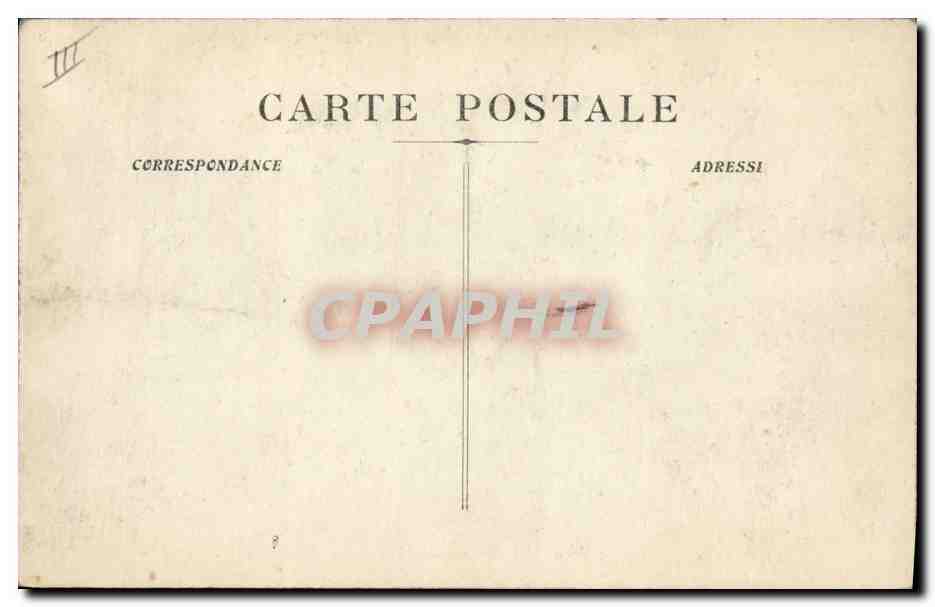 CPA Theatre Soiree du 15 decembre 1910  — Rückseite