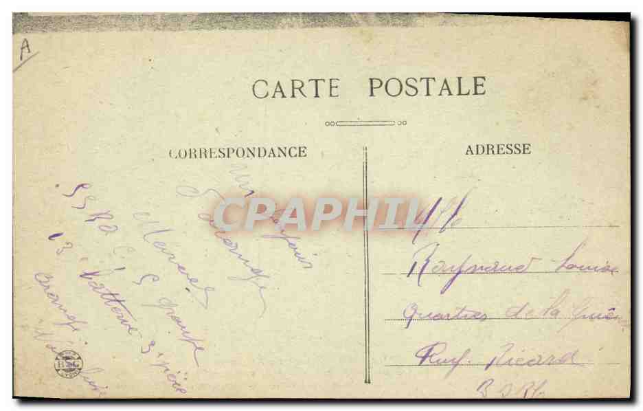 CPA Theatre Orange Theatre antique Mme Segond Weber dans la Victoire  — Verso