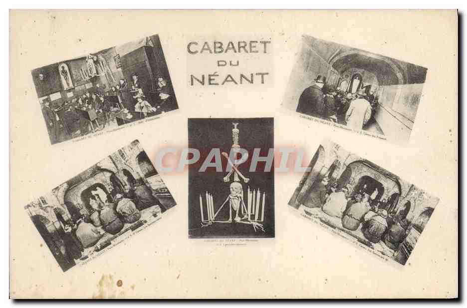 CPA Theatre Cabaret du neant Paris Montmartre 