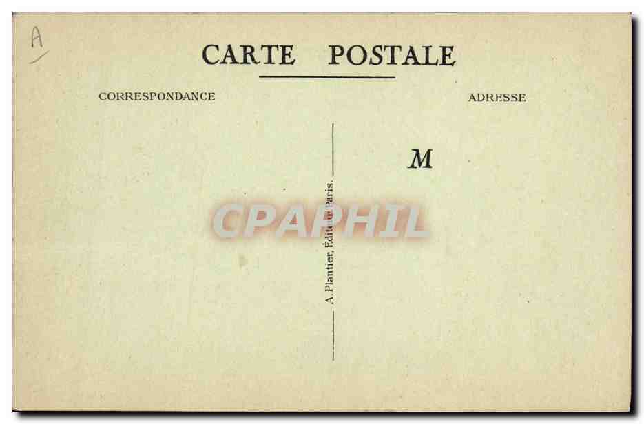CPA Theatre Cabaret du neant Paris Montmartre  — Verso