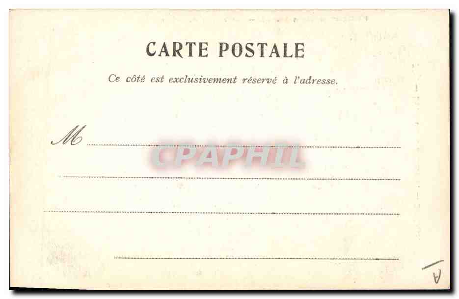 CPA Folklore Les Sables d'Olonne Sablaise — Verso