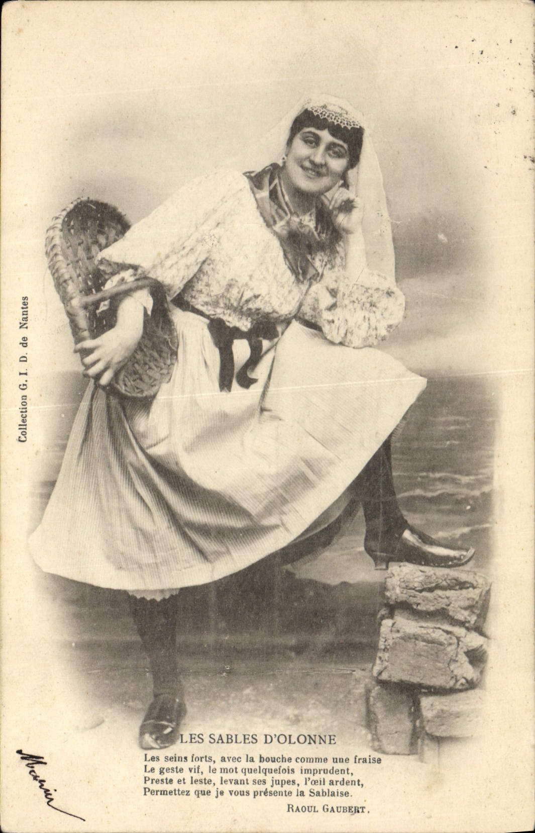 CPA Folklore Les Sables d'Olonne 