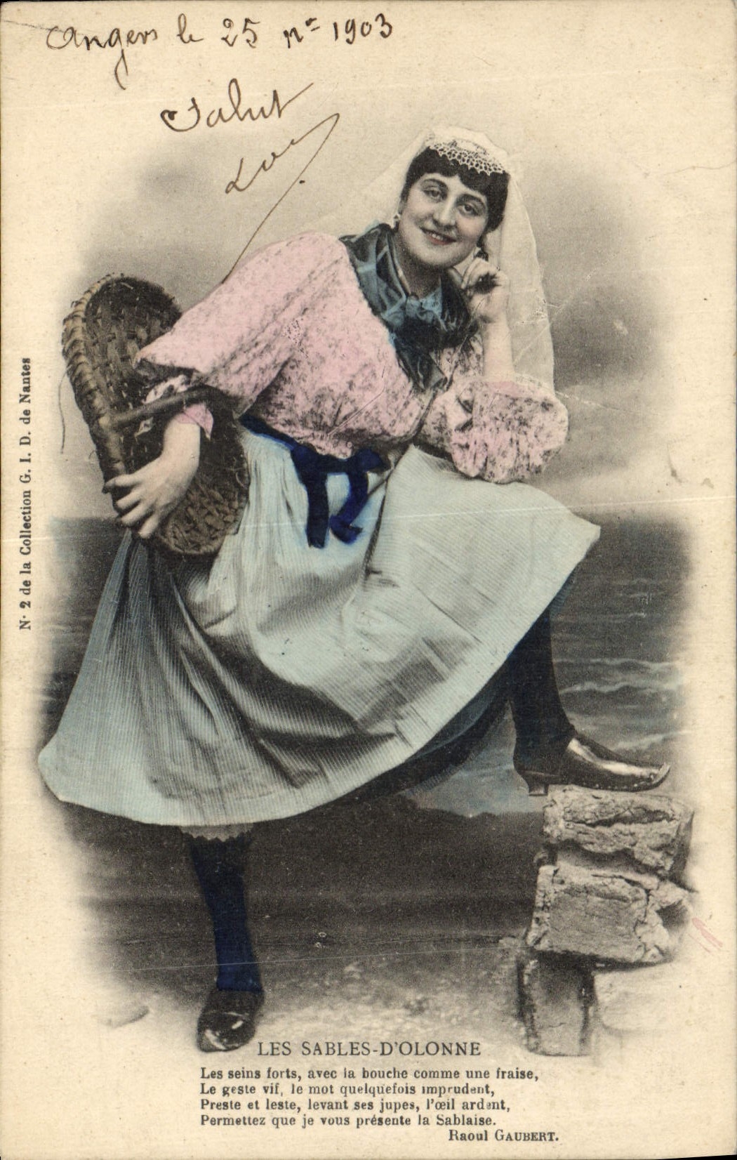 CPA Folklore Les Sables d'Olonne 