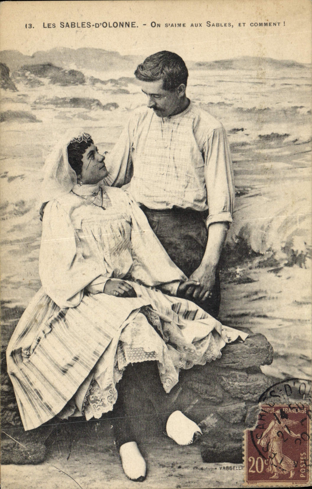 CPA Folklore Les Sables d'Olonne 