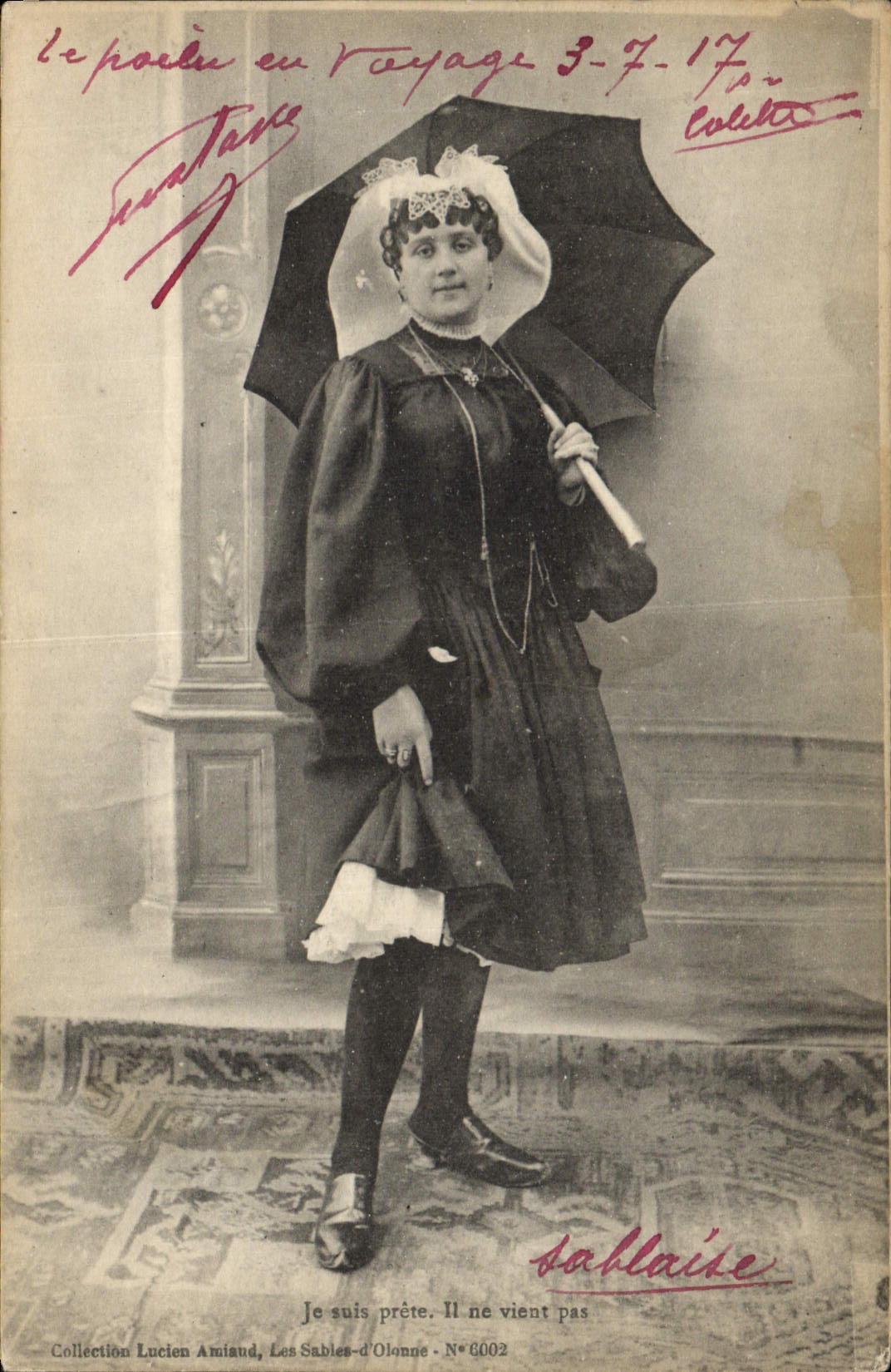 CPA Folklore Les Sables d'Olonne Sablaise