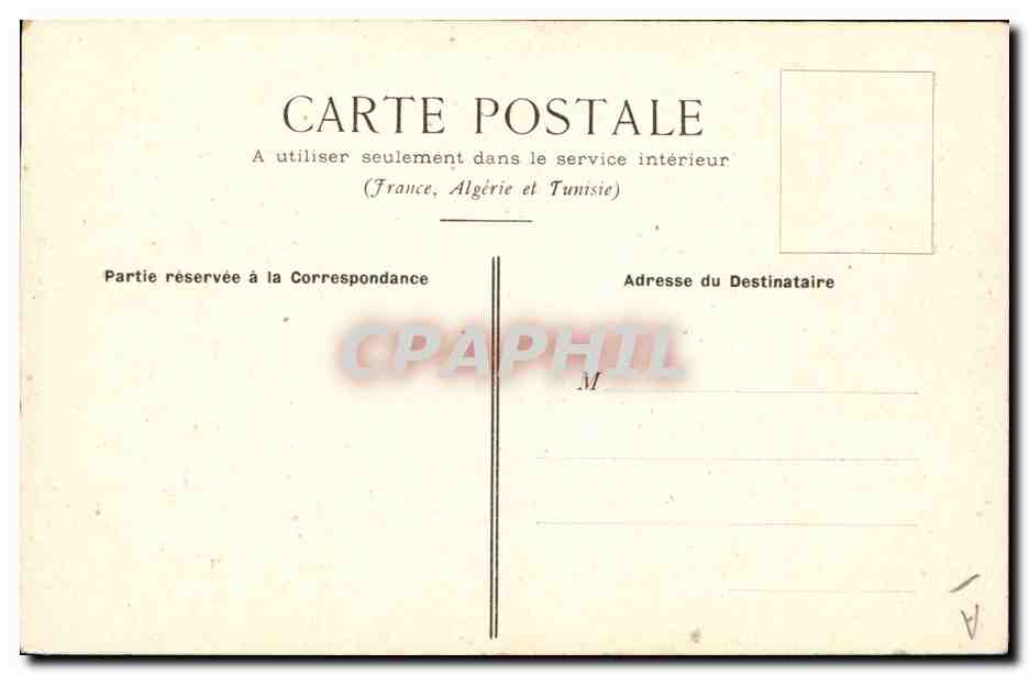 CPA Folklore Les Sables d'Olonne — Verso
