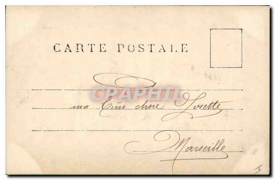 CPA Jeux Femme  — Rückseite