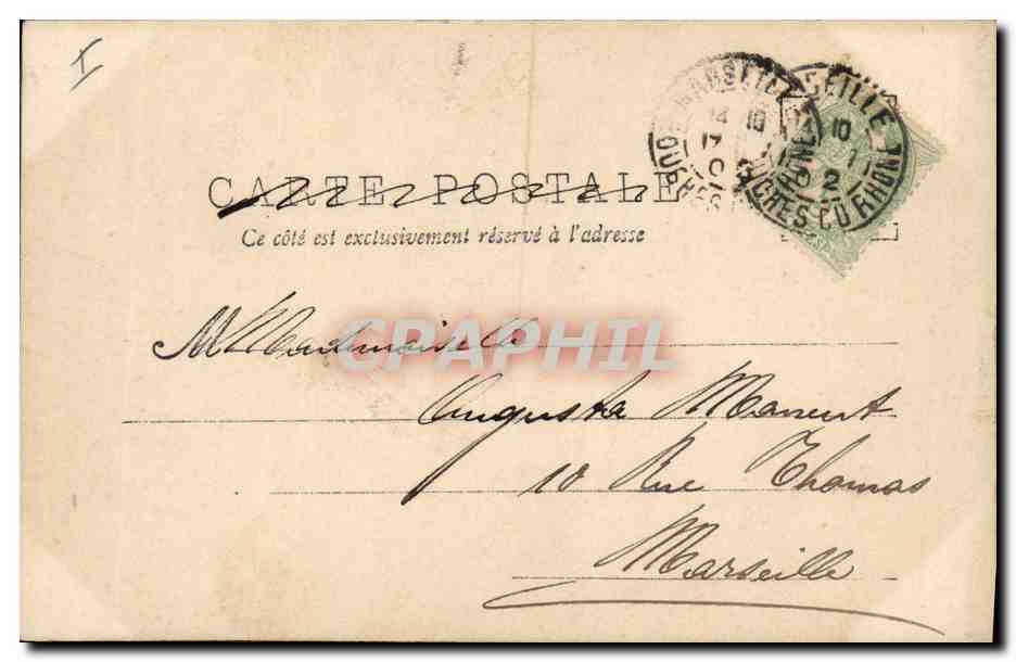 CPA Enfants Saute Cabri Corde a sauter  — Rückseite