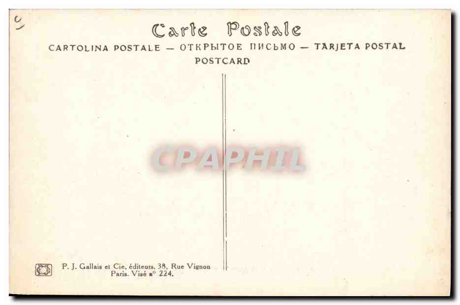 CPA Fantaisie Illustrateur Hansi Alsace Kienzkeim — Rückseite