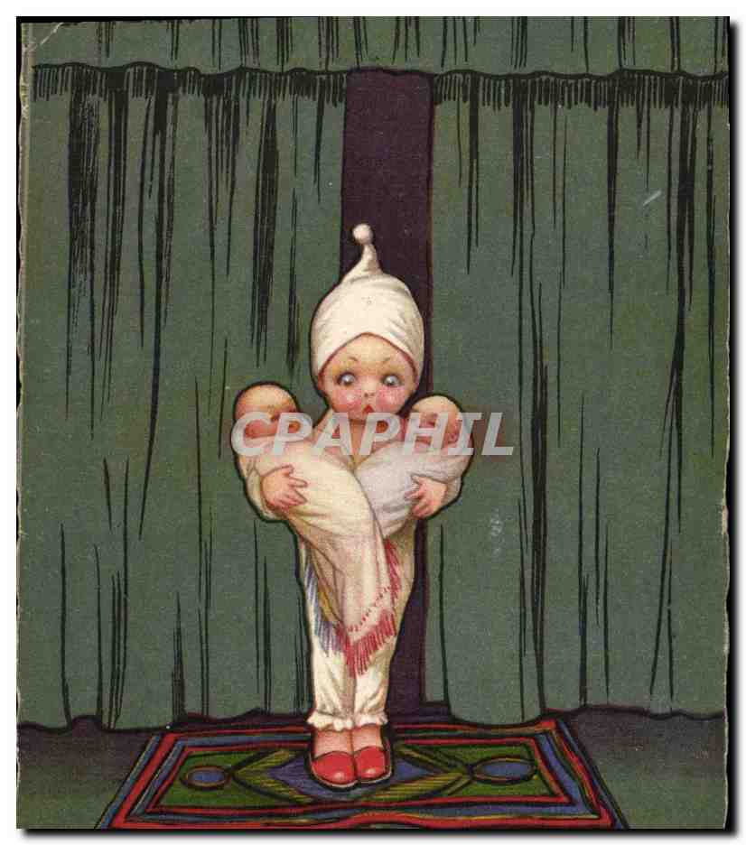 CPA Fantaisie Illustrateur Colombo Enfant