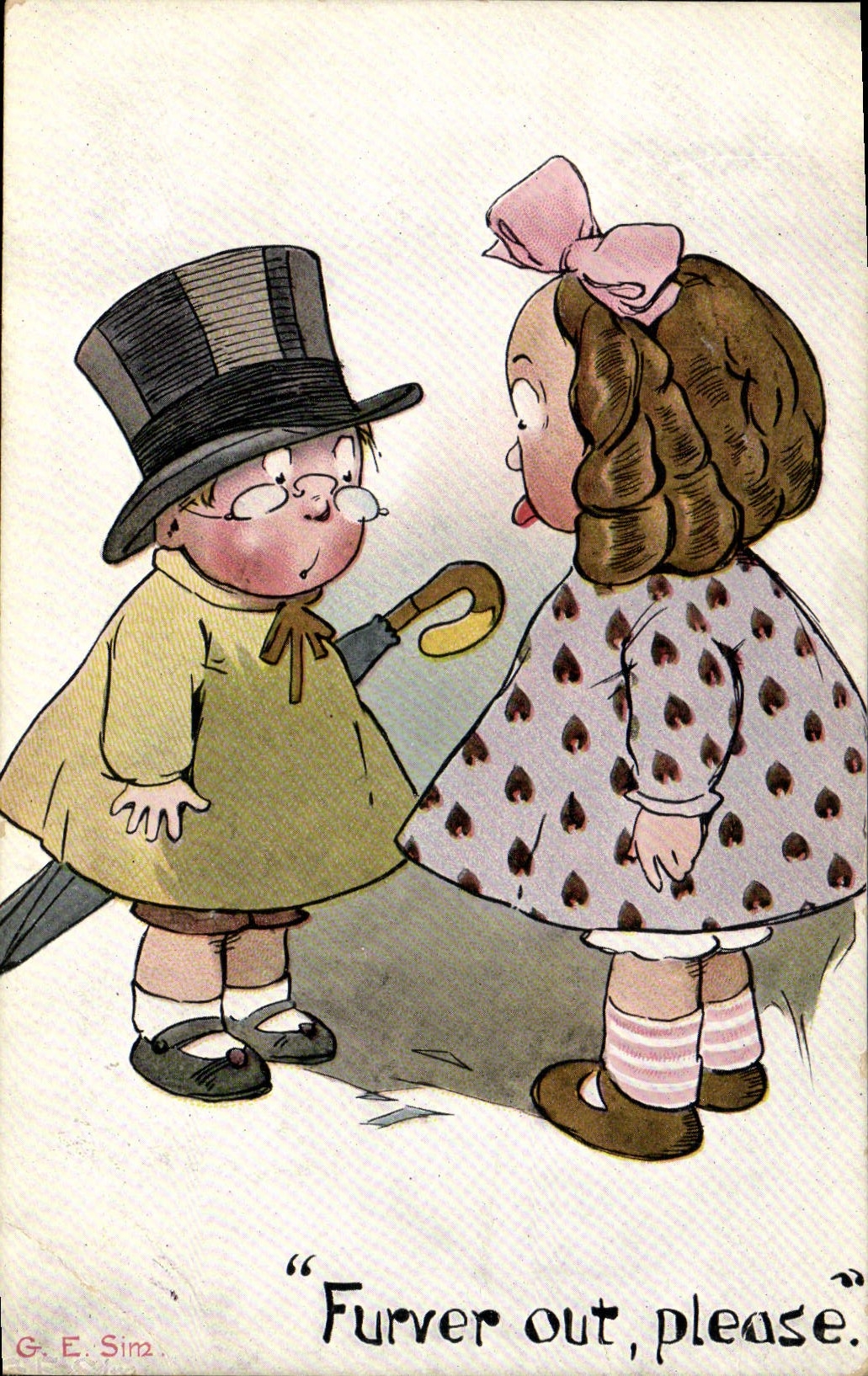CPA Fantaisie Illustrateur Enfants