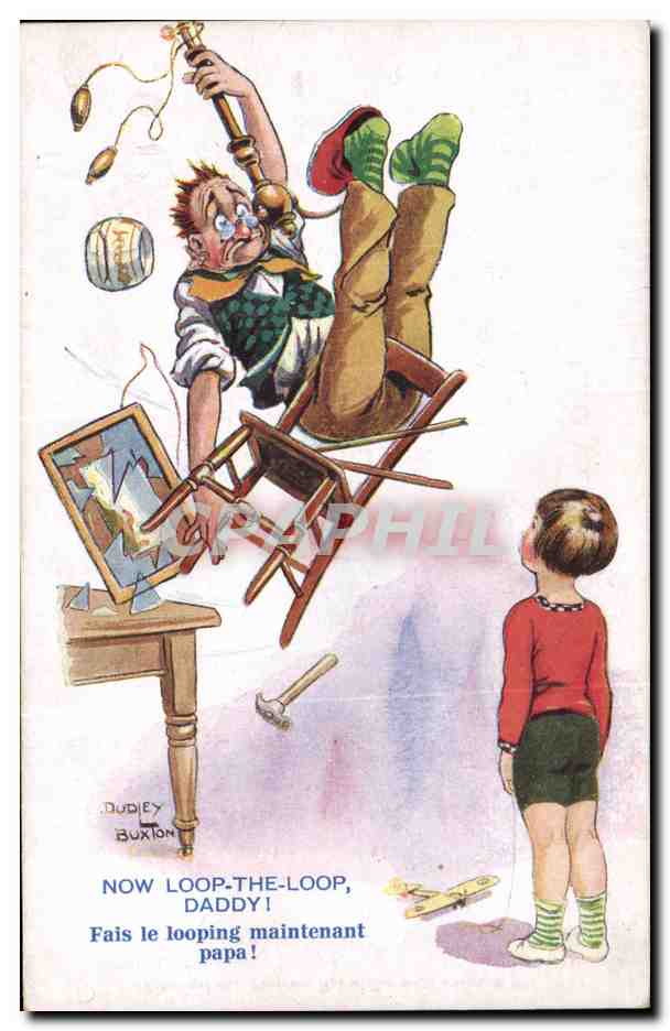 CPA Fantaisie Illustrateur Dudley Buxton
