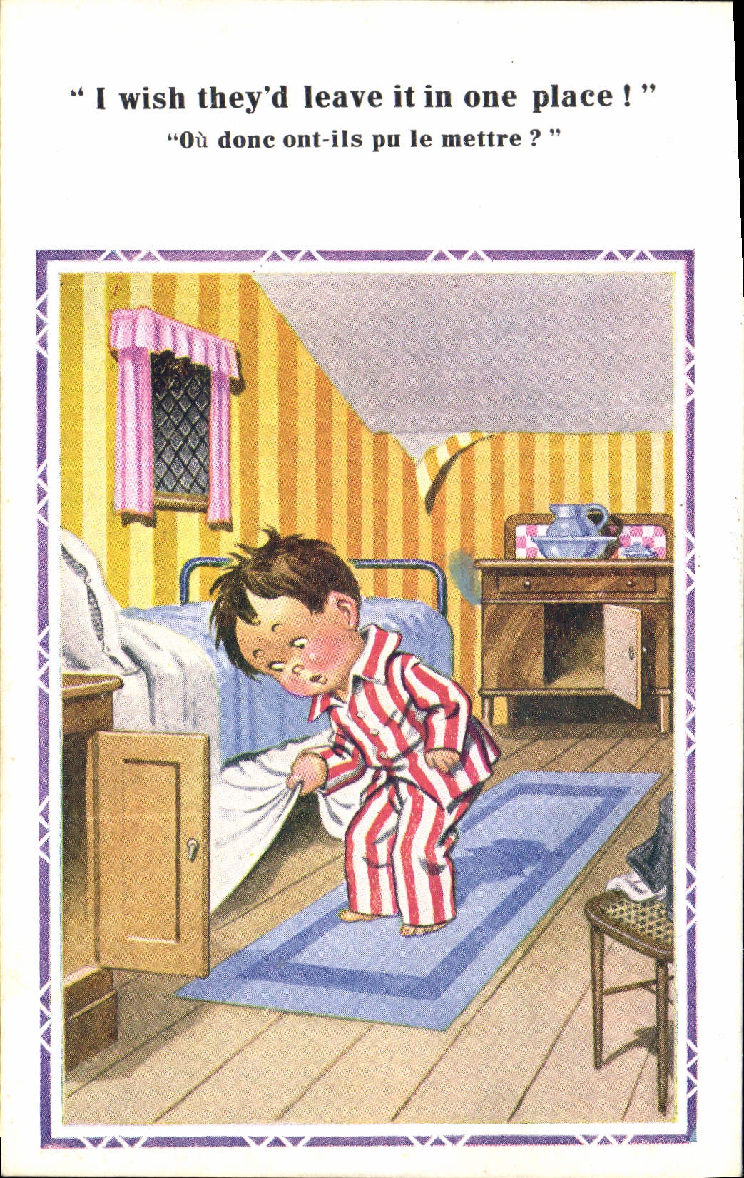 CPA Fantaisie Illustrateur Enfant
