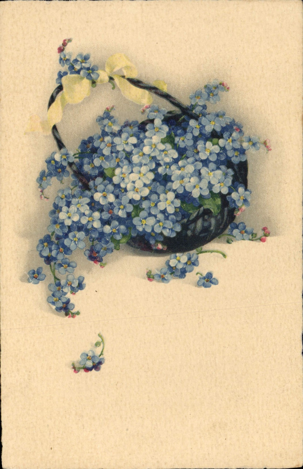 CPA Fantaisie Fleurs 
