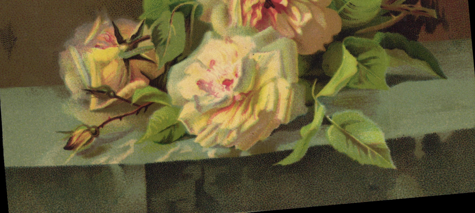CPA Fantaisie Fleurs 