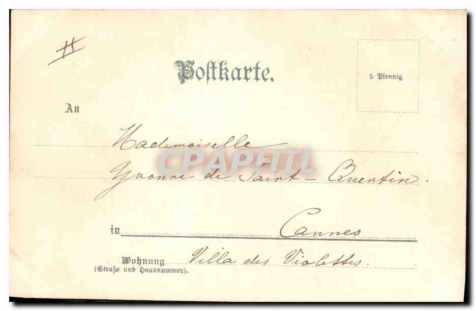 Franz Schubert — Lithographie de l'artiste Agostli, série 45, n° 1835 — München — Verso