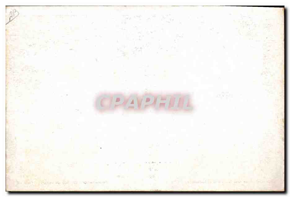 CPA Association symphonique Lyrique et theatrale Jardin du Luxembourg Paris  — Verso