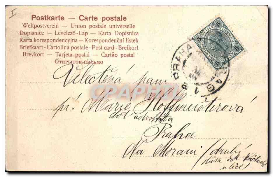 CPA Cochon Porc Enfants Ramoneur  — Rückseite