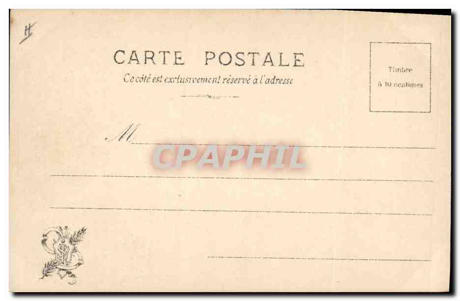 CPA Cochon Porc Salon 1901 Vaysan L'enfant prodigue Moutons  — Rückseite