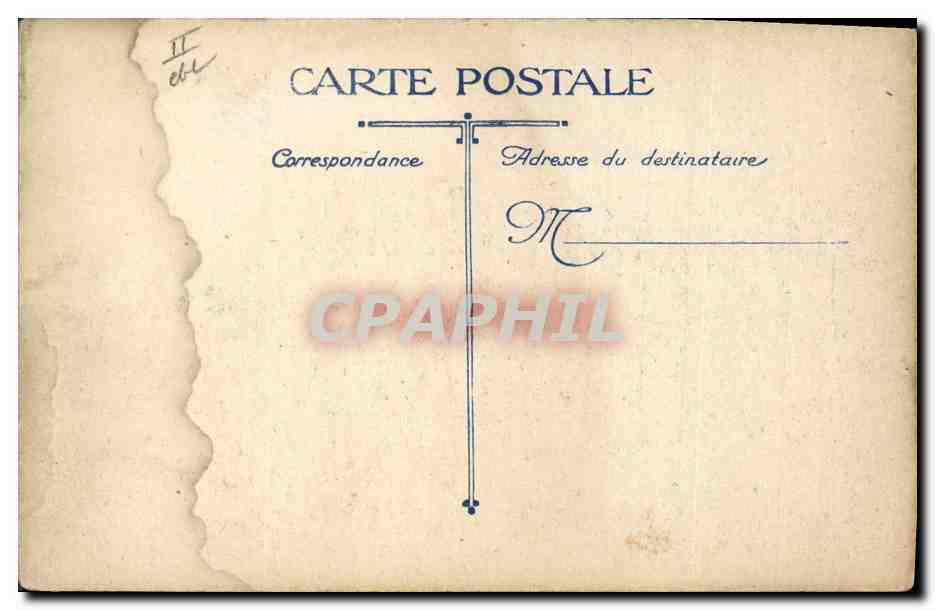 CPA Militaria Chasseurs alpins Compagnie d'alpins en marche — Rückseite