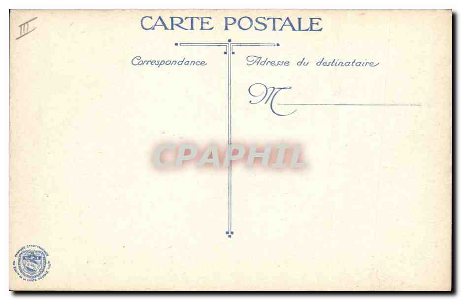 Compagnie d'Alpins en marche — En guerre — Éditeur L.V.C. n° 73 — Verso