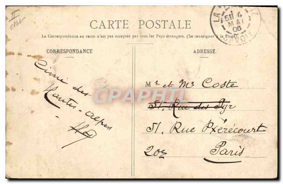 CPA Militaria Chasseurs alpins Une cuisine — Rückseite